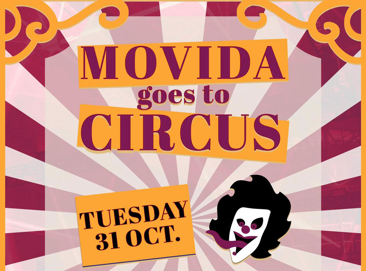 Alexander Orfei al “Movida goes to circus”, l’evento speciale per la festa di Halloween